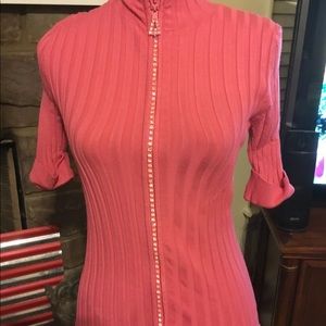 Pink 3/4 sleeve shirt